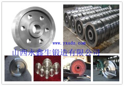 卸船機輪 山西鍛造廠家供應(yīng) 港口卸船起重機械行走鍛鋼輪 車輪鍛件